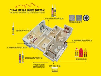 全屋缝隙美化如何做？美缝剂、美边线、美容胶可以帮到你！